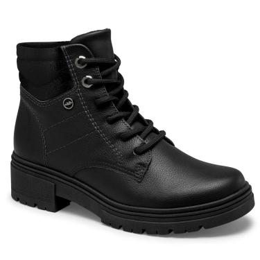 Imagem de Coturno Feminino Couro Dakota D0451 Feminino - Preto