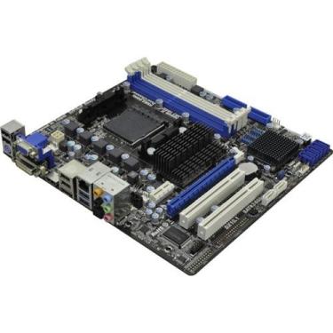 Imagem de ASRock Soquete AM3+/AMD 880G/Hybrid CrossFireX/SATA3 e USB 3.0/A&V&GbE/MATX Placa-mãe 880GMH/U3S3