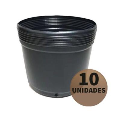 Imagem de 10 Vasos para Mudas - Potes de 15 Litros - RDK