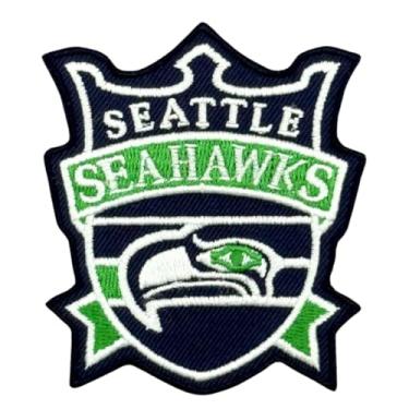 Imagem de Siam Accs Rugby Fans Seattle Logo time favorito dos fãs de futebol americano, aplique bordado para roupas, mochilas, jeans, motocicleta, costurar, jaquetas personalizadas, chapéus, bolsas táticas