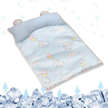 Imagem de Tapete Refrescante para Gatos - Almofadas Refrescantes para Animais de Estimação | Esteira De Para Dormir Com Almofada Para Recuperação Pós-Exercício Em Quente Para Carro Exterior E