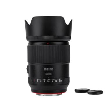 Imagem de Meike Lente 55Mm F1.8 Pro Full Frame Com Foco Automático Stm Para Câmeras Sony E-Mount Compatível A7 A7M2 A7Rm2 A7R A7Sm2 Zv-E1 A7Rm5 A9 A9I A9Iii