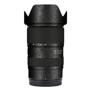 Imagem de Adesivo antiarranhões para lente de câmera para Tamron 28-75 mm F2.8 G2 adequado para Nikon Mount Coat Vinil Película Protetora Decalques 28-75 F 2,8 G 2 (Contorno Preto)