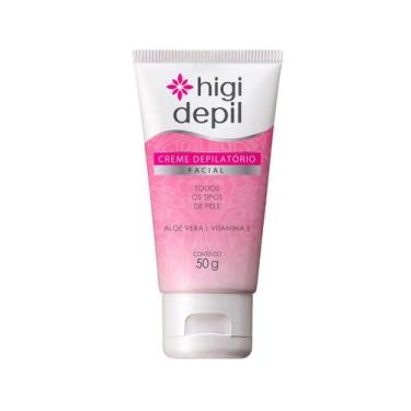 Imagem de Creme Depilatório Facial Aloe Vera e Vitamina E Higi Depil - Higi Mulh
