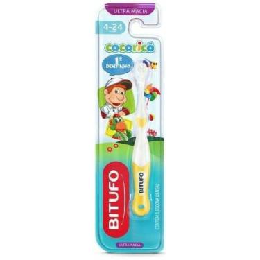 Imagem de Escova Dente Bitufo Cocoricó Dentinho - 1 Unidade