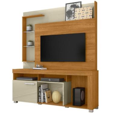 Imagem de Estante Home Para 50 Polegadas ícaro Cumaru Opala Madetec