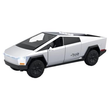 Imagem de Carrinho Tesla Cybertruck Com Fricção Luz E Som - Shiny Toys