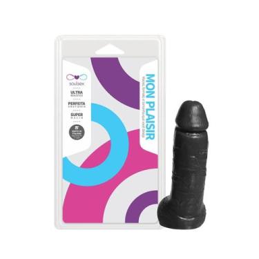 Imagem de consolo Maciço Realista 15 X 3,3 Cm soulsex, Preto