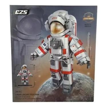 Imagem de Bloco De Montar Astronauta Edição Lunar 1066 Pcs Toys Import