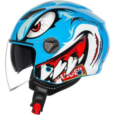 Imagem de Capacete Norisk Orion SV Danger, Azul Claro, 60
