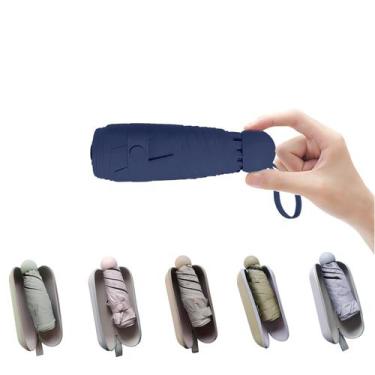 Imagem de Guarda-chuva de viagem BAODINI Mini UV Protection para mulheres