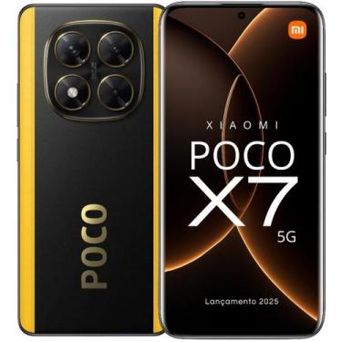 Imagem de Smartphone Xiaomi POCO X7 5G 512GB / 256GB NFC tela Amoled 120 Hz Câme