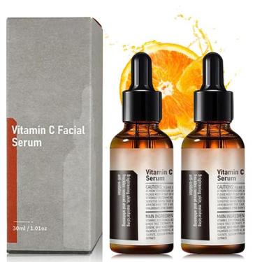 Imagem de Sérum facial que aquece a vitamina C 30 ml (1,01 oz) de hidratação - w