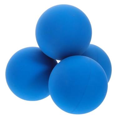 Imagem de WHAMVOX Pacote com 4 bolas de squash de alta elasticidade, bolas de borracha para raquete de squash para crianças e adultos