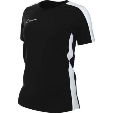 Imagem de NIKE Camiseta feminina da marca DX0521-010 W W NK DF ACD23 TOP SS preta/branca/branca tamanho M