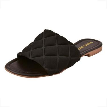 Imagem de Chinelo Feminino Confortavel Slide Neon Casual Verao Bordado -  Calce 