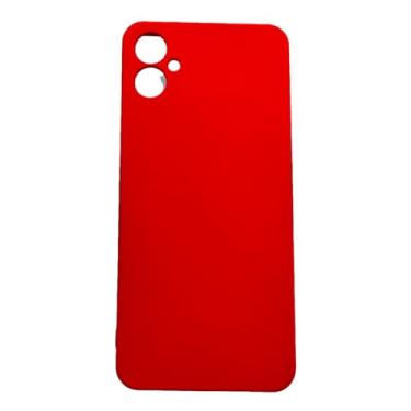 Imagem de Capa Capinha Compatível Com Samsung Galaxy a06 A065 tela 6.7 Silicone Aveludada Premium Vermelho