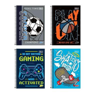 Imagem de Caderno espiral capa dura 1/4 96 fls D Mais Tilibra