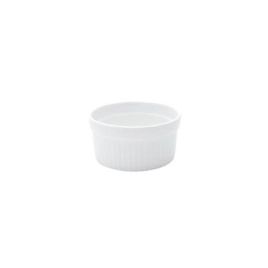 Imagem de Ramequim Mini Porcelana Branco Forno 270ml 10cm - LYOR