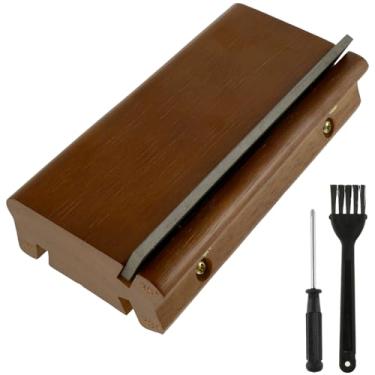 Imagem de Arquivo de chanfradura de extremidade de traste de 3/23/35 graus, arquivo de traste 3 em 1, ferramenta de curativo de extremidade de traste de precisão de madeira, lima chanfrada para coroação de