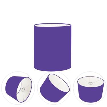 Imagem de Cúpula Abajur Cilíndrica Cp-7001 ø13x15cm - Roxo