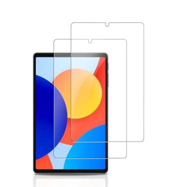 Imagem de NOUKAJU Protetor de tela para tablet Xiaomi Redmi Pad SE de 8,7 polegadas, vidro temperado HD, dureza 9h, arranhões, anti-impressão digital, protetor de filme de vidro temperado para Redmi Pad SE [2