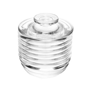 Imagem de Manteigueira Francesa De Vidro Colméia 9,5x8cm Lyor