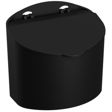 Imagem de Saleiro Preto 500g Coza - 10843-0008 - Brinox Saleiro 500g Preto Coza 10843-0008