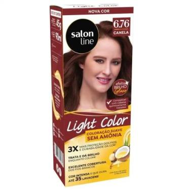 Imagem de Tonalizante Light Color 676 Canela Salon Line