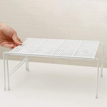 Imagem de Prateleira de armazenamento retrátil para armazenamento debaixo da pia, organizador de cozinha arrumado com prateleira debaixo da pia ajustável, prateleira de cozinha em ferro forjado, estão