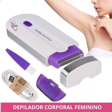 Imagem de Depilador Facial Sem Fio Recarregável USB - FAZA