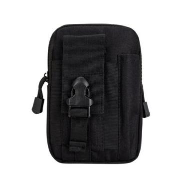 Imagem de Bolsa Pochete bag Edc Modular Porta Celular Molle Cintura Militar P Ci