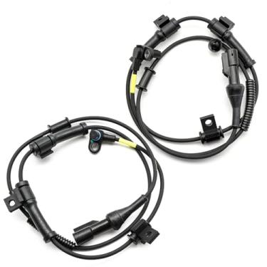 Imagem de IZYSS 2 peças ABS sensor de velocidade da roda dianteiro motorista e lado do passageiro compatível com 2006 2007 2008 2009 Ford F250 F350 Super Duty [4WD] 2005-2010 Substituição # 5C3Z2C204BA