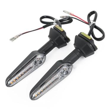 Imagem de GRJQRKHZ Luz de seta de motocicleta para K&awasaki Z1000 Zr1000 2017 Luz de seta traseira para motocicleta Lâmpada indicadora de pisca-pisca de motocicleta Luzes traseiras de freio traseiro acessórios