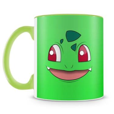 Imagem de Caneca Pokémon Bulbasaur - Caneca de Porcelana Personalizada com Estam