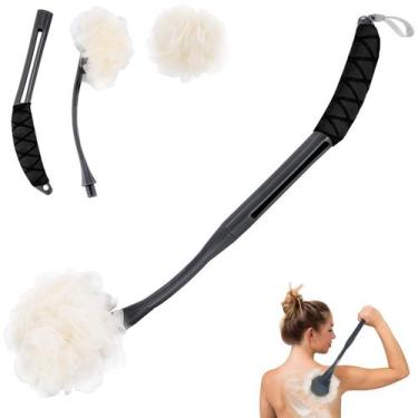 Imagem de Esponja de banho Loofah Back Scrubber BT Ideas 52 cm de comprimento - 