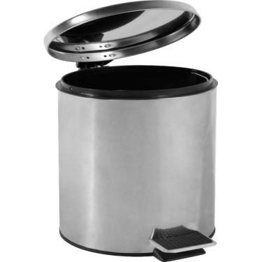 Imagem de Lixeira Redonda 12L Inox Vonder