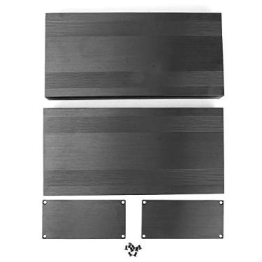 Imagem de Hyuduo Caixa Eletromagnética de Resfriamento de Alumínio para Amplificador GPS, Design de Tipo Dividido, Acabamento Profissional, 2 Pacote - Adequado para Projetos de Refrigeração Eletrônica e DIY