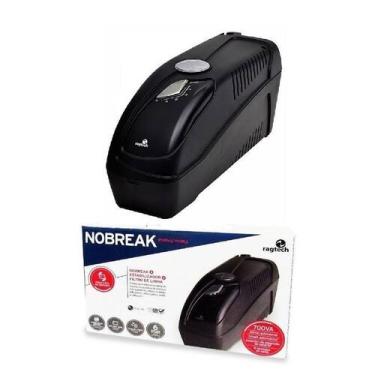 Imagem de Nobreak Ragtech Easy Way 700 Cb-Ti Black 60Hz Entrada 115-127-220V Sai