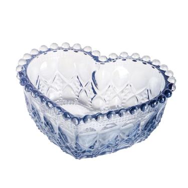 Imagem de Bowl Coração de Vidro Decoração Petisqueira