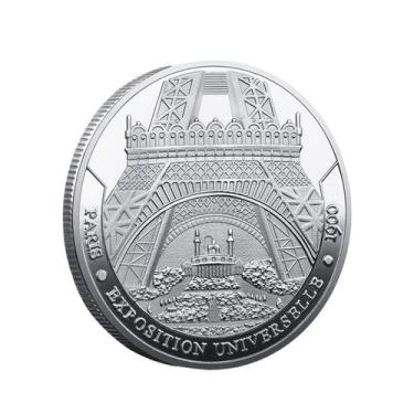 Imagem de Réplica de moeda comemorativa Paris Exposition Universelle 1900 - yiwe