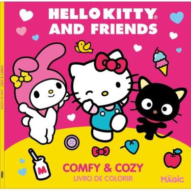 Imagem de Livro - Hello Kitty - Comfy and Cozy - Livro de colorir