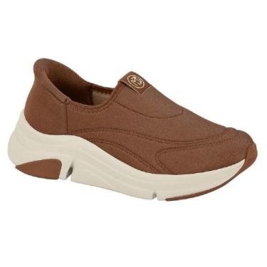 Imagem de Tenis modare casual ref 7401.107.30998 feminino, Marrom, 37