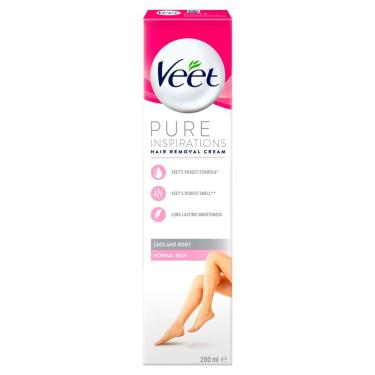 Imagem de Creme Depilatorio Veet Pure & Fresh Pernas e Corpo 200ml