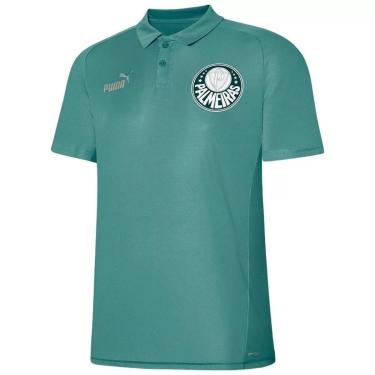 Imagem de Camiseta Puma Polo Palmeiras 773475 Masculino-Masculino