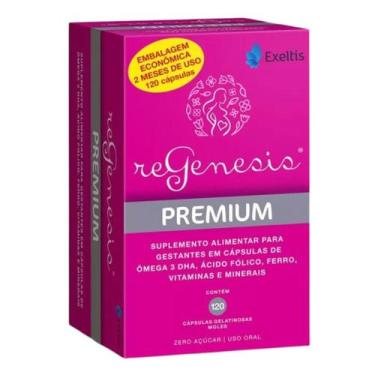 Imagem de Suplemento Alimentar ReGenesis Premium com 120 cápsulas Exeltis