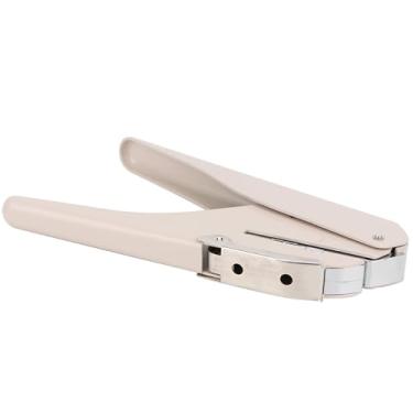 Imagem de RiToEasysports Perfurador de Cogumelo, Eficiente, Folhas Soltas, Máquina de Perfuração para Papel A4, 6 Folhas, Papel A4, Material Escolar, Material de Escritório (Róseo)