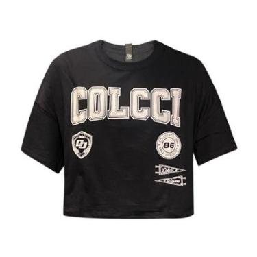 Imagem de Blusa Colcci Feminina Manga Curta Com Estampa-Feminino