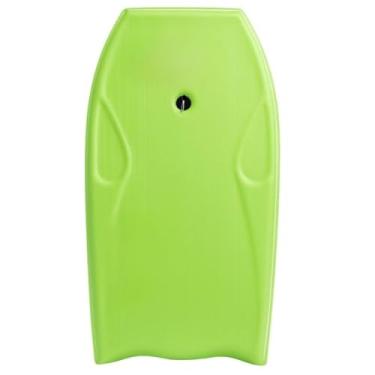 Imagem de Prancha de Surf, Prancha Bodyboard Semi e Fundo Rigido, 100cmx Largura 53cm X Espessura 6,7 Cm(Verde,Sem leash)