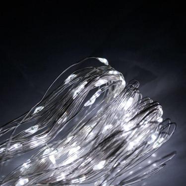 Imagem de Pisca De Led Fio De Fada 20l 2 Metros A Bateria Natal Ano Novo Cores Branco